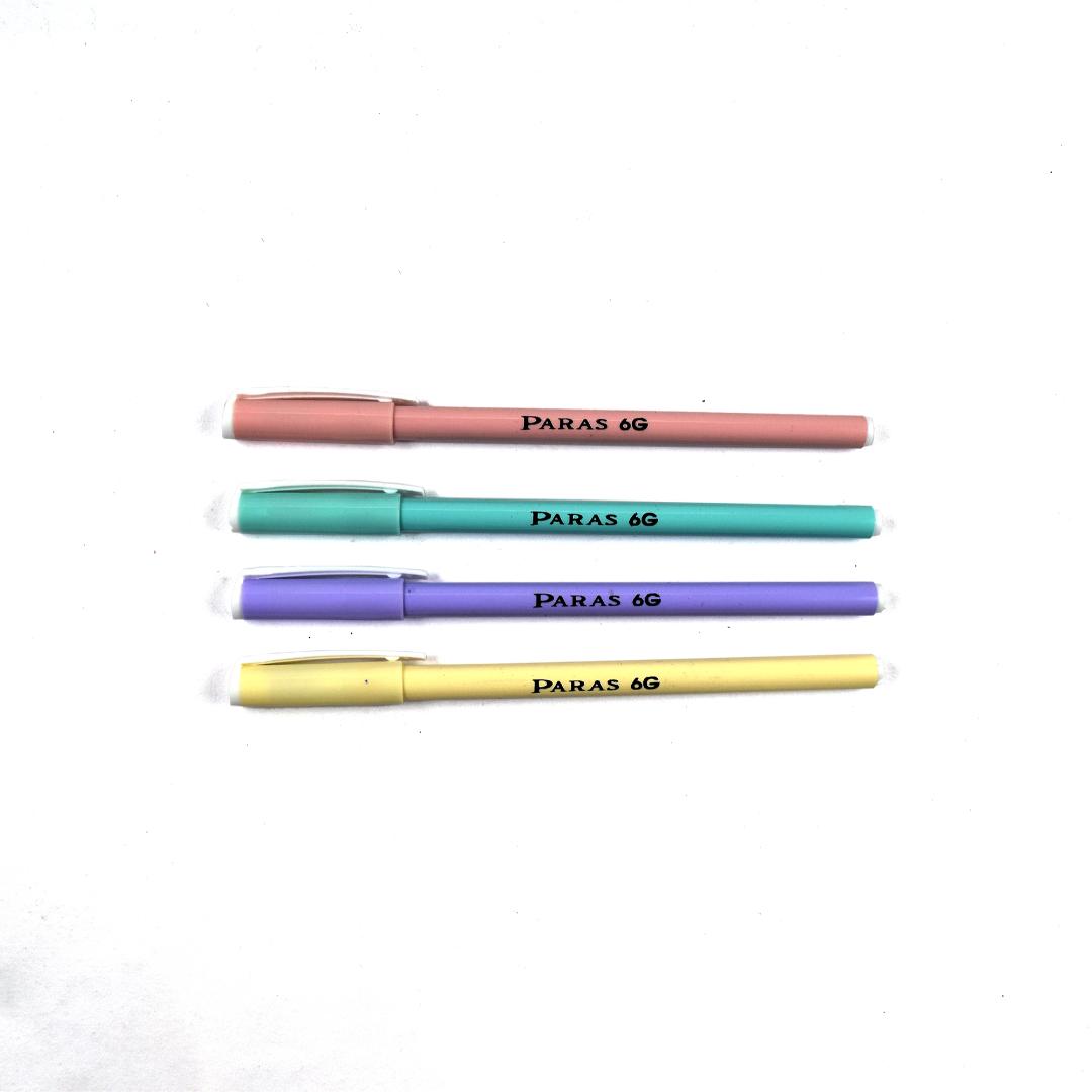 Smoothie Ball Pen Set of 20 | Blue Ink | Comfortable Grip & Colorful Body