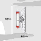 Roll N Draw Ruler 16cm | Plastic Drafting Scale for Architects & Students