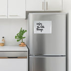 Magnetic Whiteboard Planner Sheet A4 | Reusable Fridge & Office Board