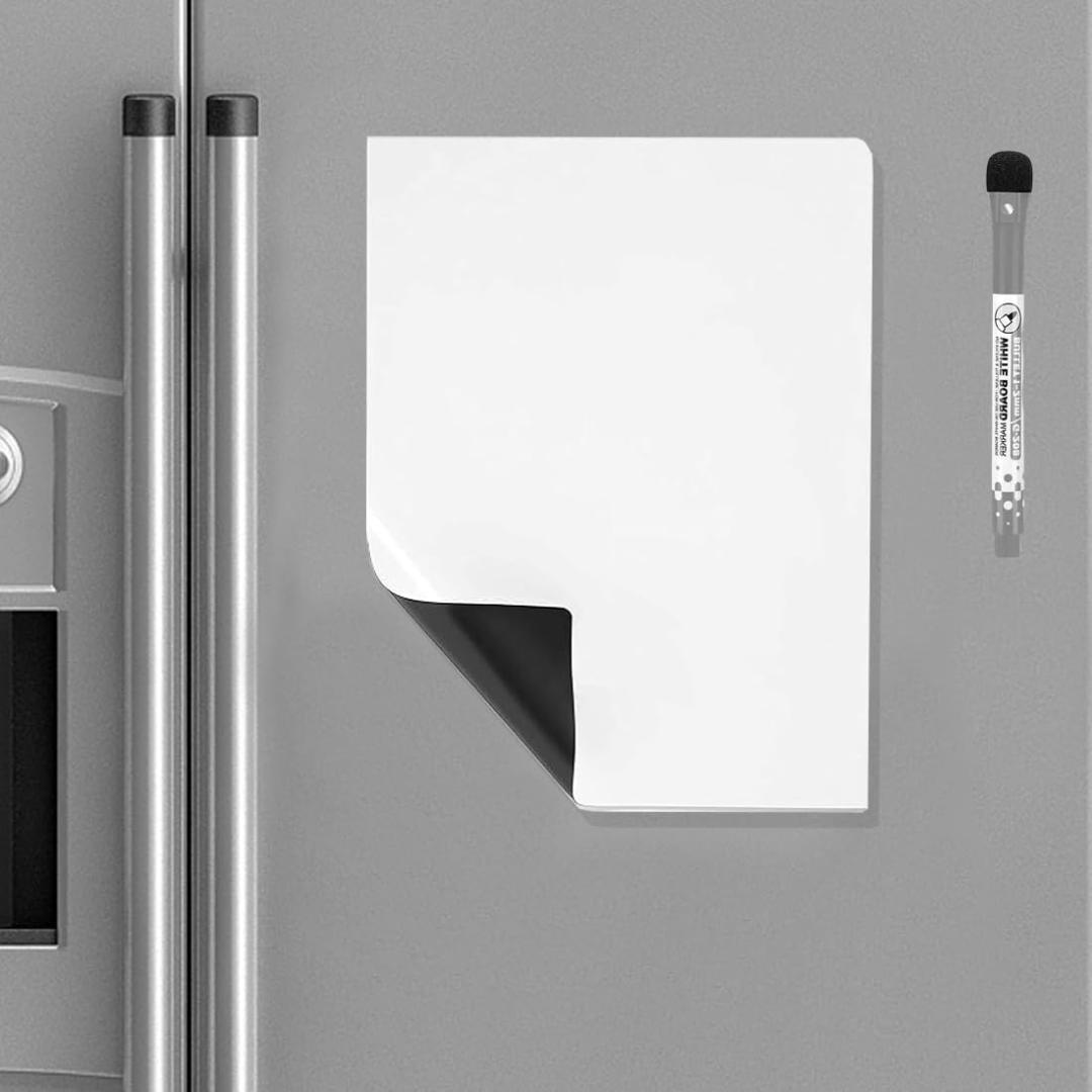 Magnetic Whiteboard Planner Sheet A4 | Reusable Fridge & Office Board