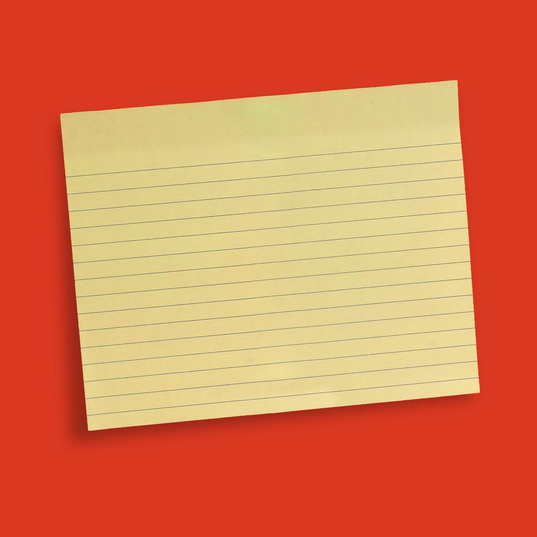 Sticky Note Pads with Ruled Lines | Bright Neon Colors | Strong Adhesive
