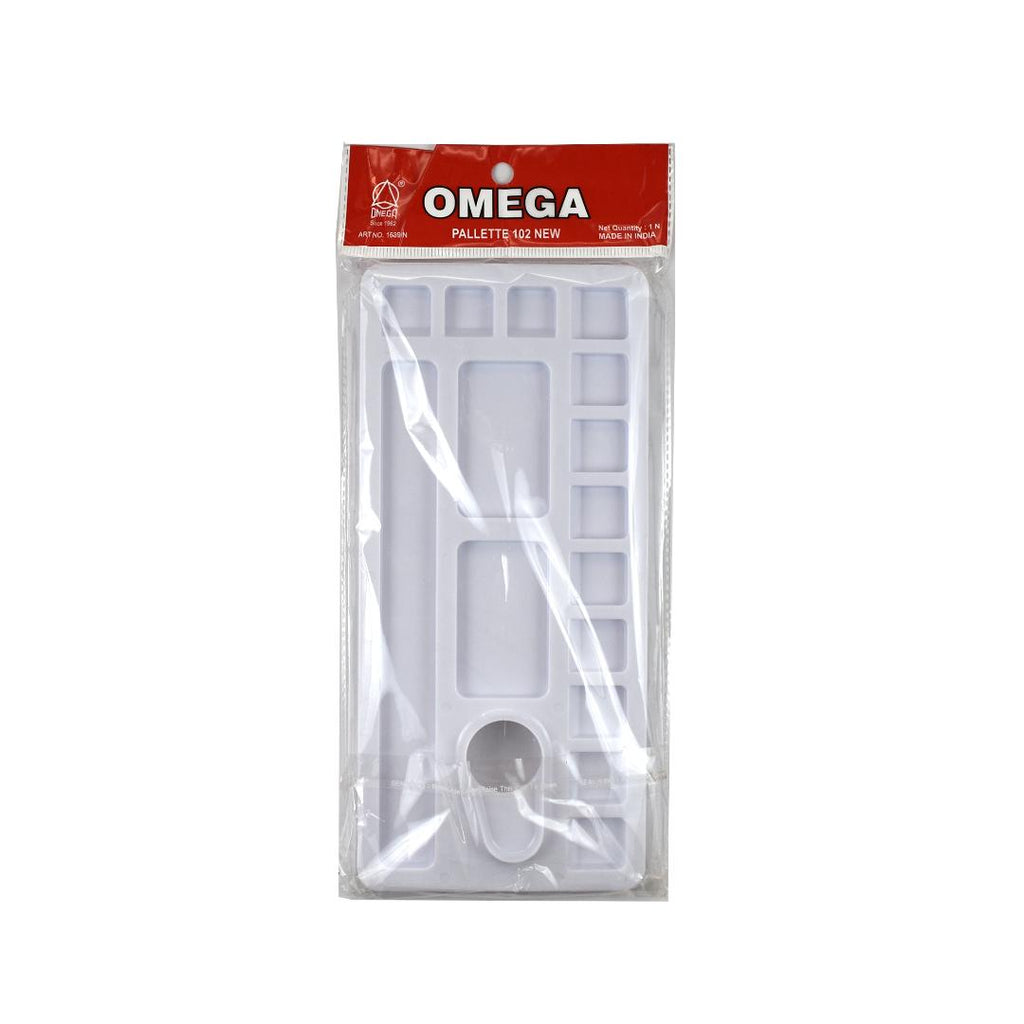 Palette 102 Rectangle | Paint Mixing Tray | Acrylic & Watercolors