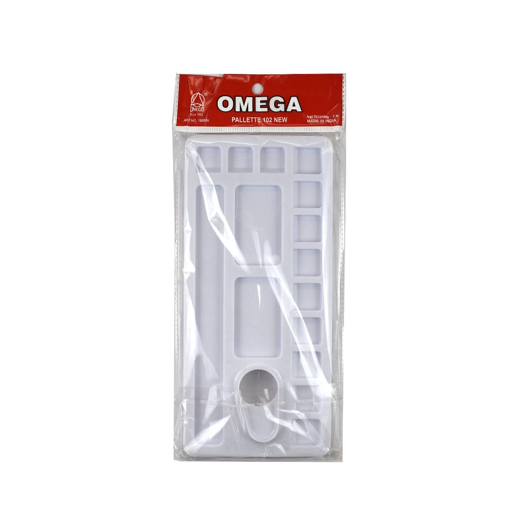 Palette 102 Rectangle | Paint Mixing Tray | Acrylic & Watercolors