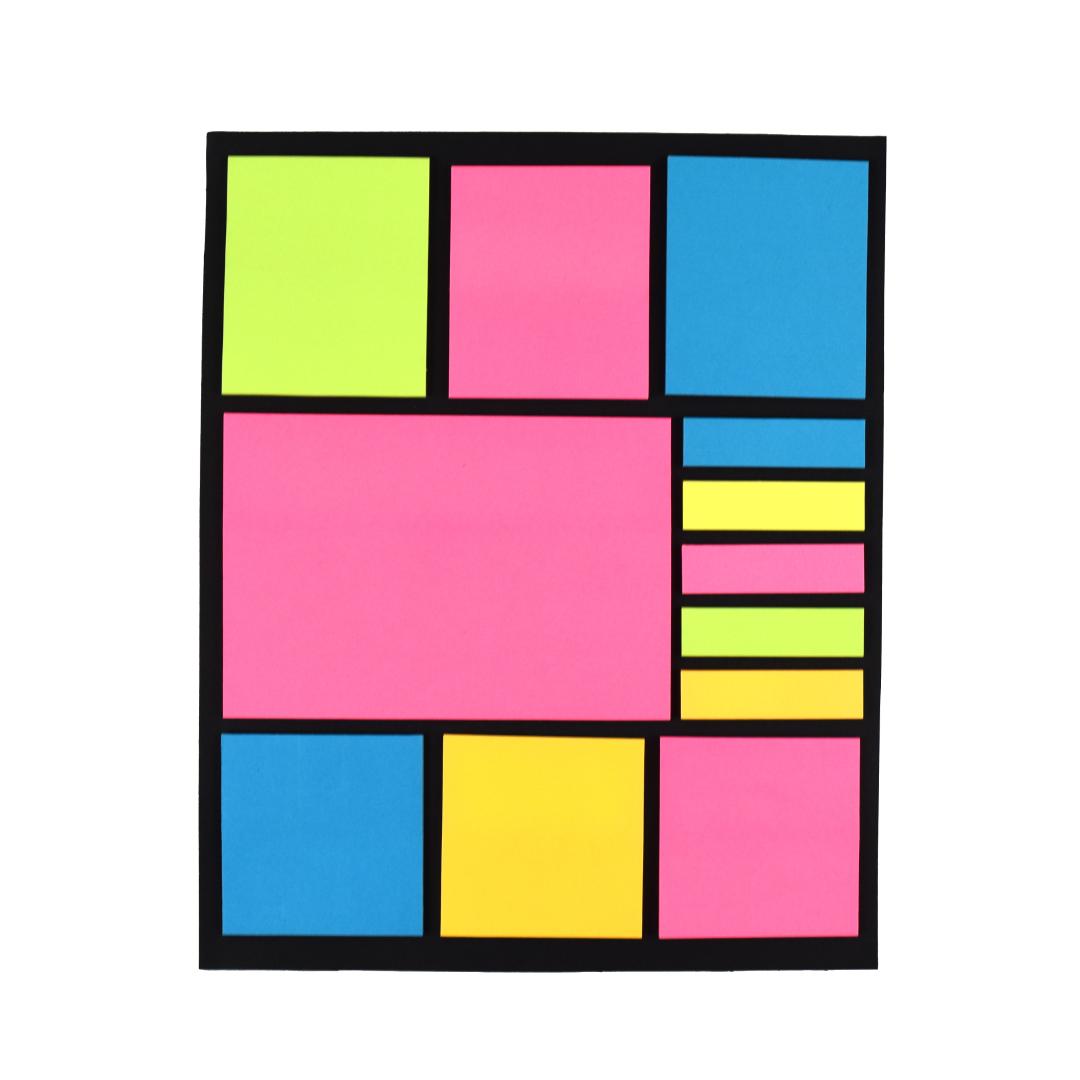 Premium Sticky Notes | Assorted Colors | School & Office