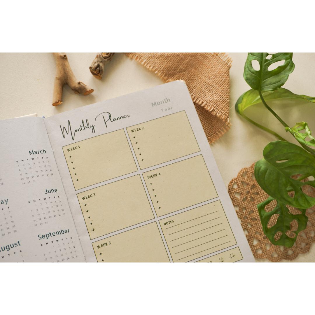 Cubic Hardbound Recycled Notebook | A5 | Eco-Friendly Journal