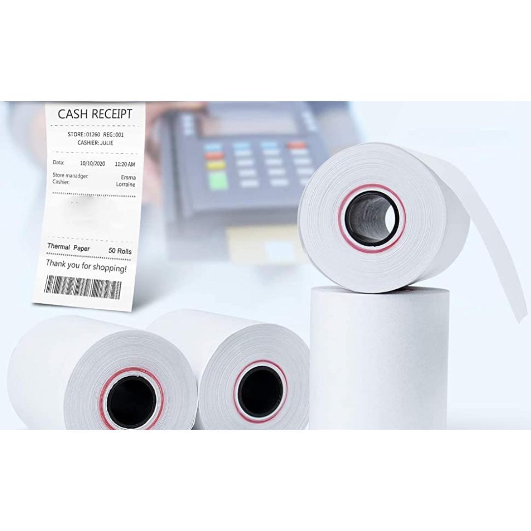 Cubic Thermal Paper Rolls | 78mm x 45m | 55 GSM | Pack of 2