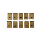 Cubic A7 Wiro Pocket Notebook | Palm Notebook | Spiral-Bound | Pack of 10 & 12