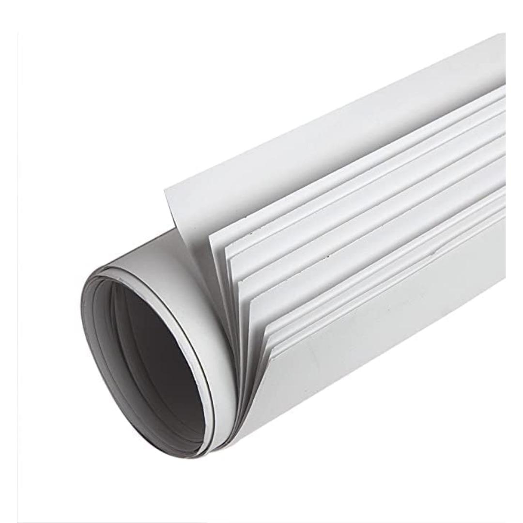 Cubic Chart Paper | 22 x 28 Inches | White & Coloured Sheets | Pack of 10