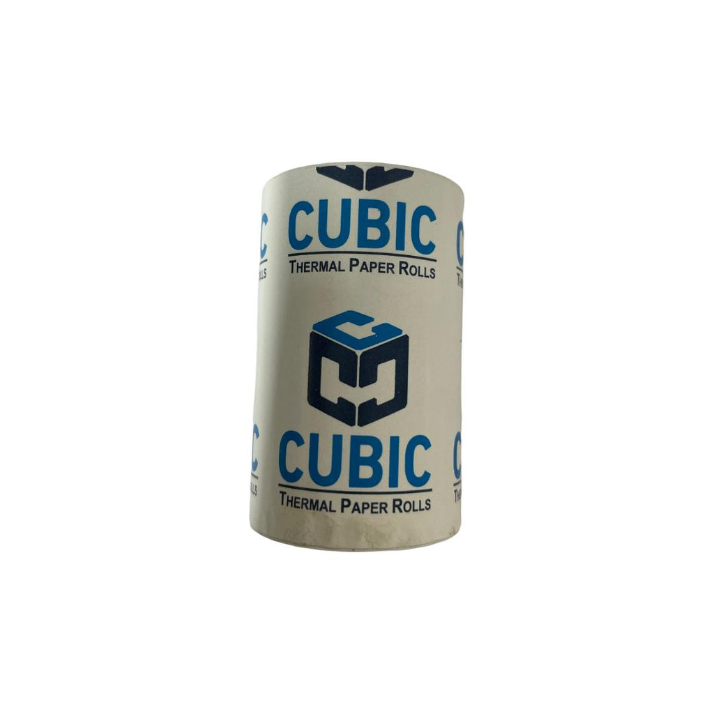 Cubic Thermal Paper Rolls | 55 GSM | POS Billing Receipt Paper | Pack of 5