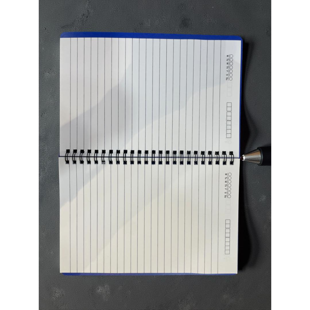 Cubic Spiral-Bound Notebooks | Mixed Colours | Pack of 3