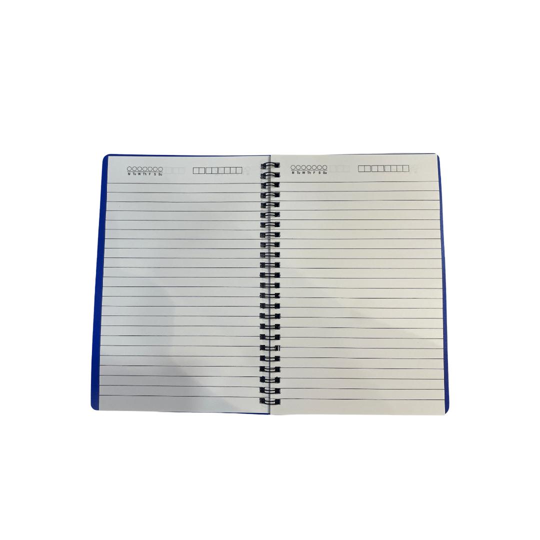 Cubic Spiral-Bound Notebooks | Mixed Colours | Pack of 3