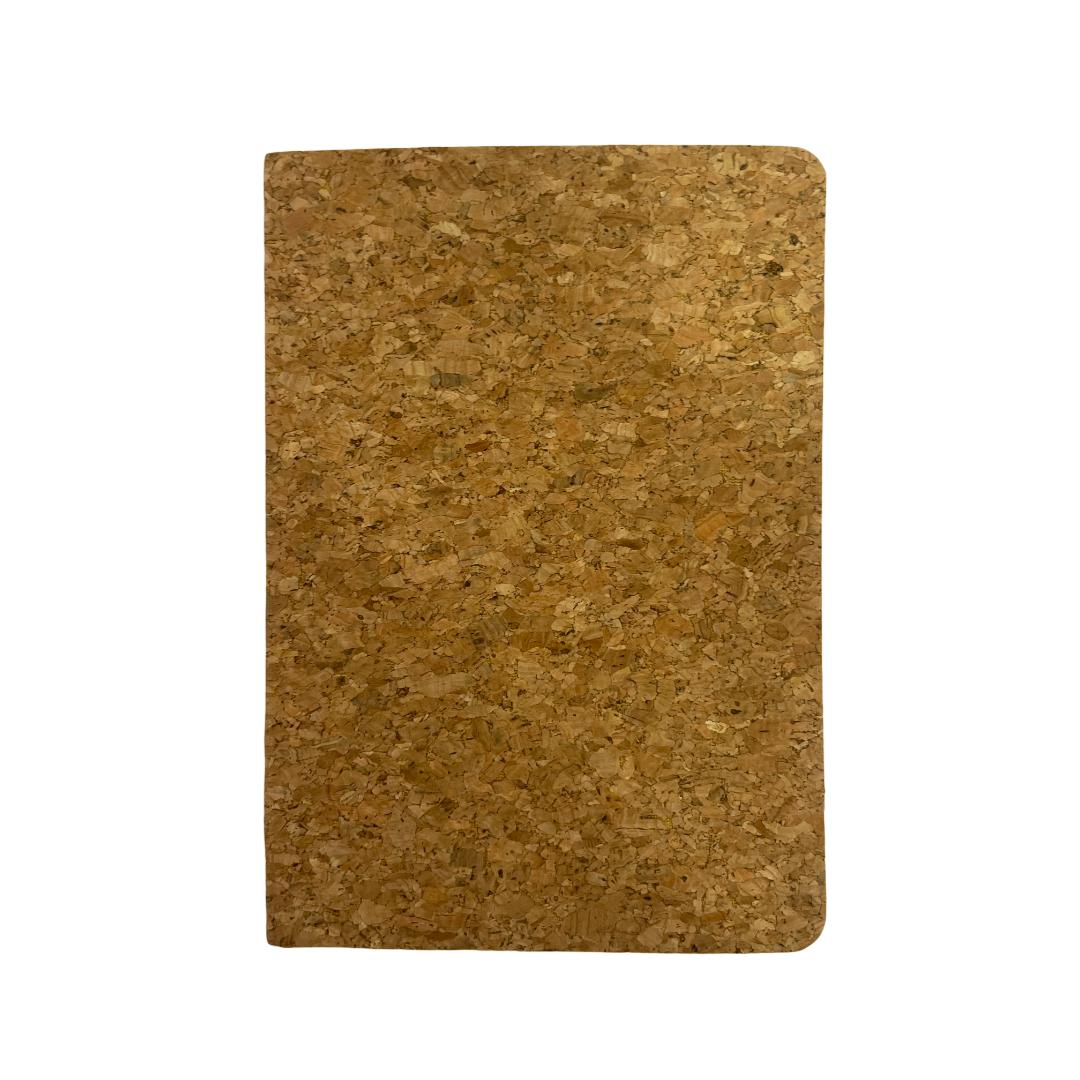 Cubic Eco-Friendly Cork Flexible Notebook | Stylish & Durable Journal