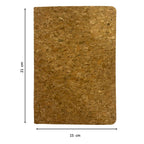 Cubic Eco-Friendly Cork Flexible Notebook | Stylish & Durable Journal