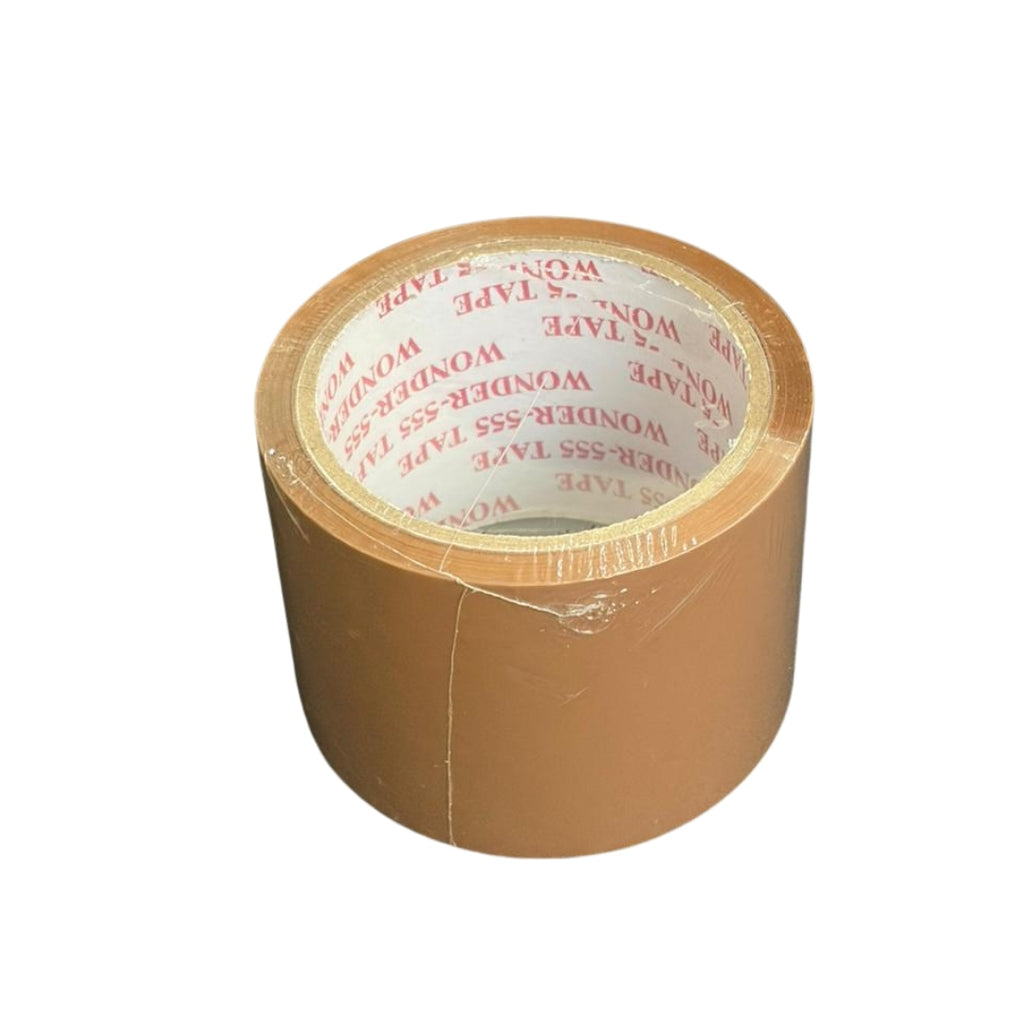 Cubic Brown BOPP Packing Tape 1.5 Inch | Set of 8