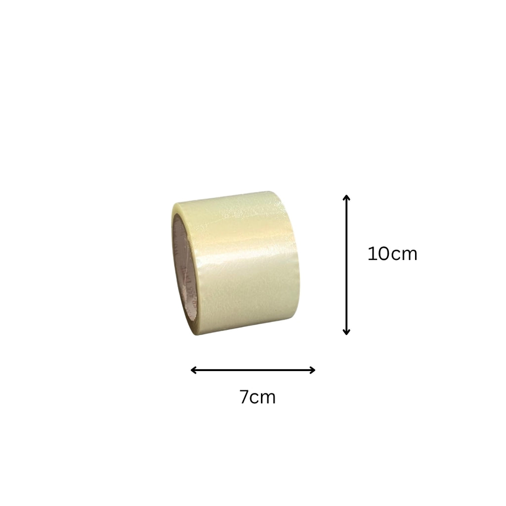 Cubic Transparent BOPP Packing Tape 3 Inch | Set of 4