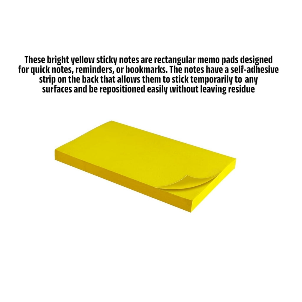 Cubic Sticky Notes – Self-Adhesive Memo Pads for Office & Home Use