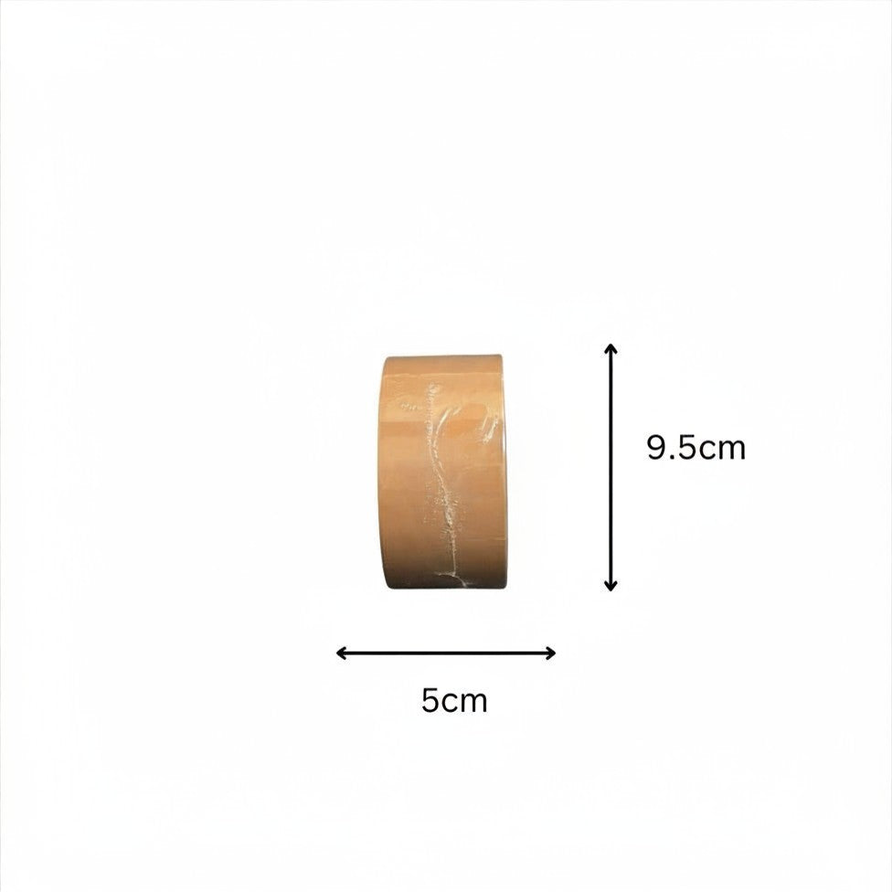 Cubic Brown BOPP Packing Tape 2 Inch | Heavy-Duty Tape | Set of 6