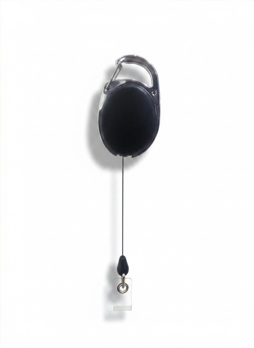 CUBIC Oval Yoyo Retractable ID Card Badge Reel | Pack of 1