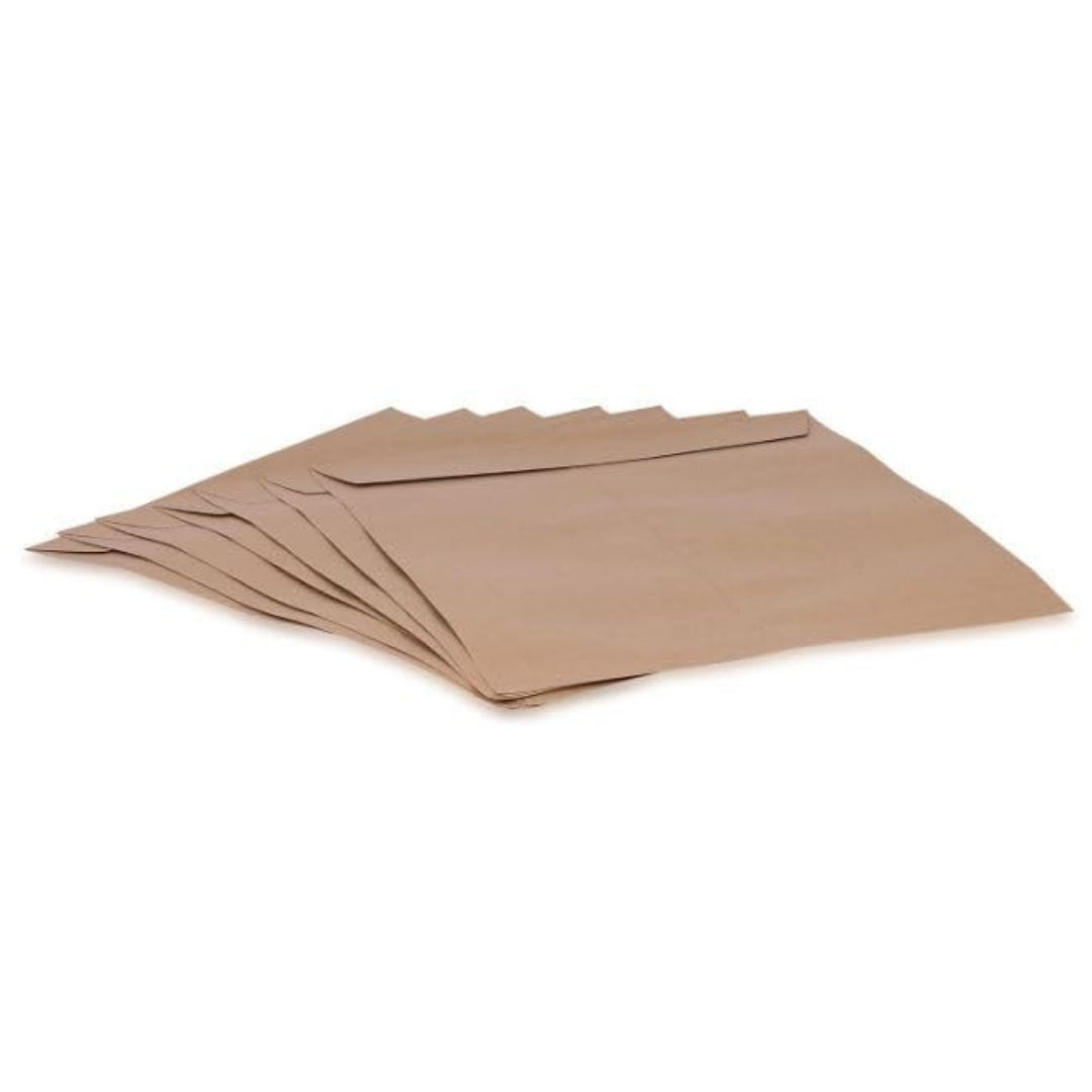 CUBIC Brown Envelope 16 x 12 Inch | Pack of 50 Large Document Envelopes