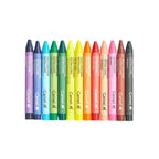 Camel Wax Crayons – 12 Shades Extra-Long