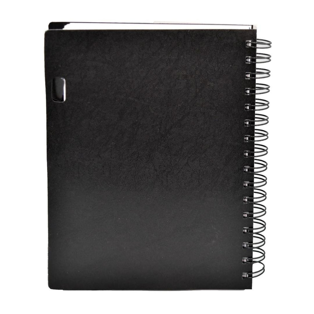 CUBIC A5 Wiro Notebook | 5 Subject | 300 Pages | Black