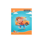 Classmate Four Line Hard Bound Notebook for Kids | 190 x 155 mm