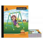 Classmate Three Line Hard Bound Notebook | 190 x 155 mm | 172 Pages