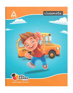 Classmate Four Line Hard Bound Notebook | 240 x 180 mm