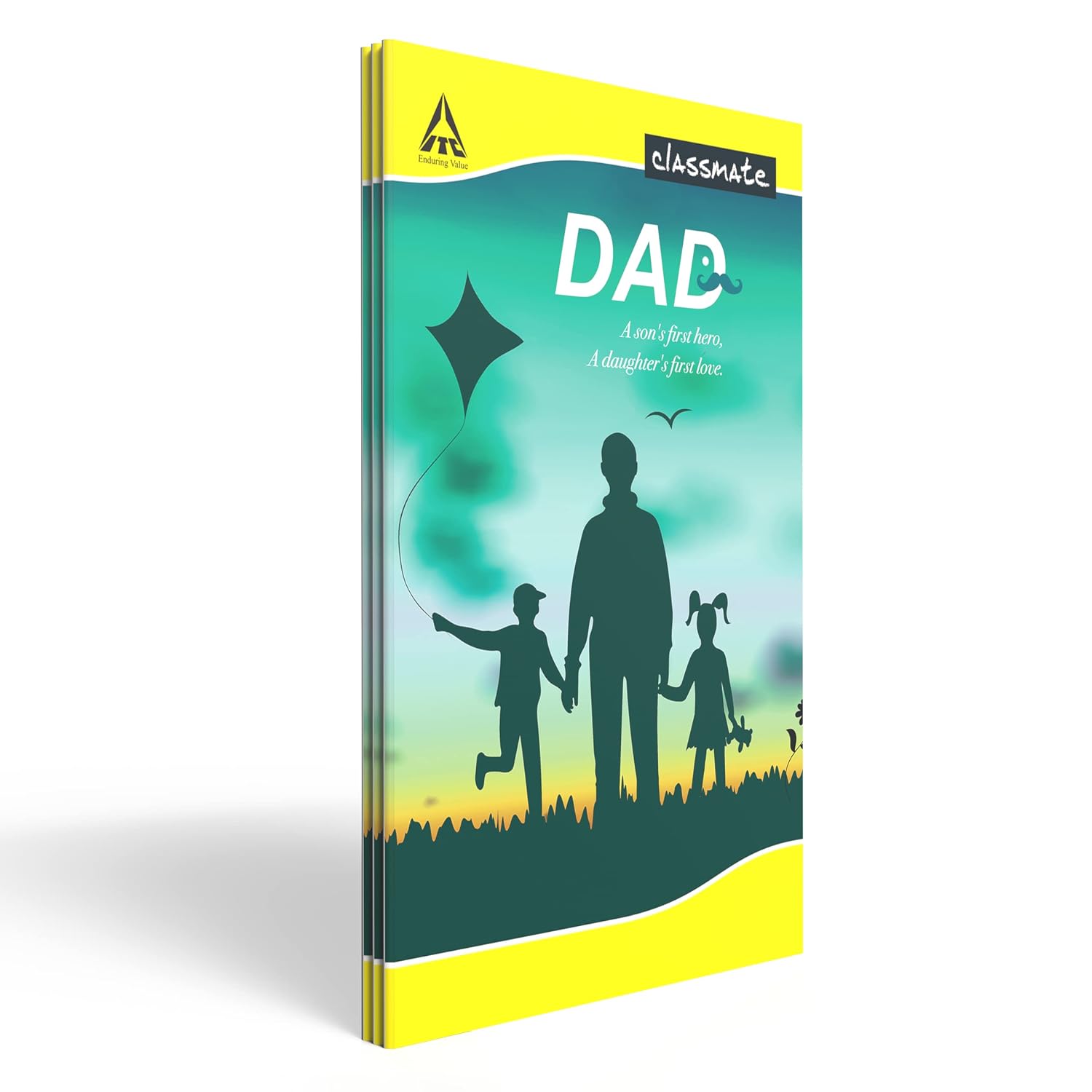 Classmate Longbook | Four Lines | Soft Cover | 140 Pages | 297 × 210 mm