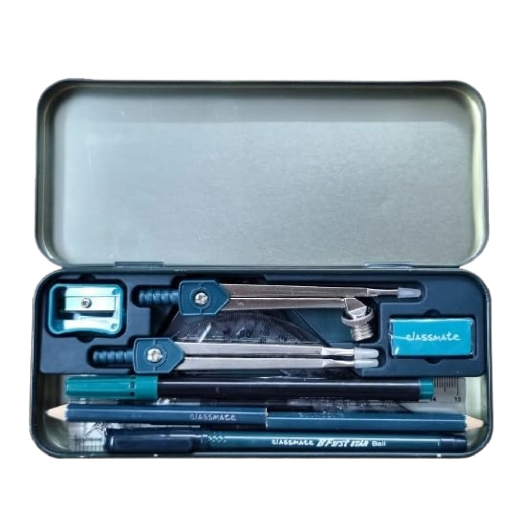 Classmate Octane Geometry Box | Mathematical Instrument Set for Students