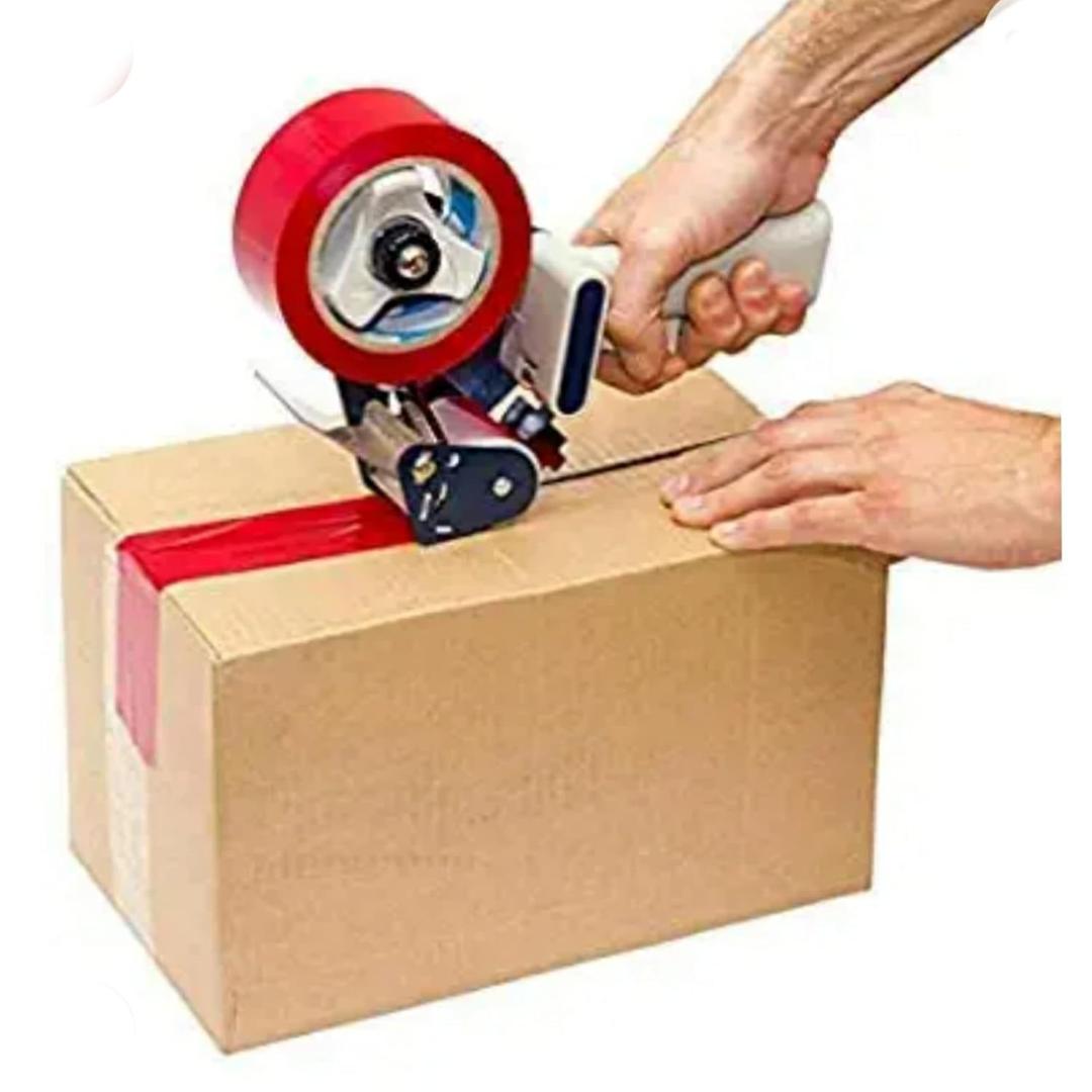 Ikon Steel Packing Tape Dispenser | 3 Inch | Heavy Duty | Pack of 1