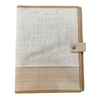Cubic Jute File | Eco-Friendly Organizer with Button Closure | FS