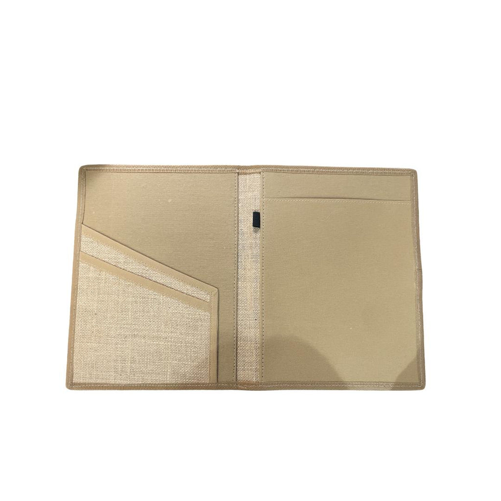 Cubic Jute File | Eco-Friendly Organizer with Button Closure | FS