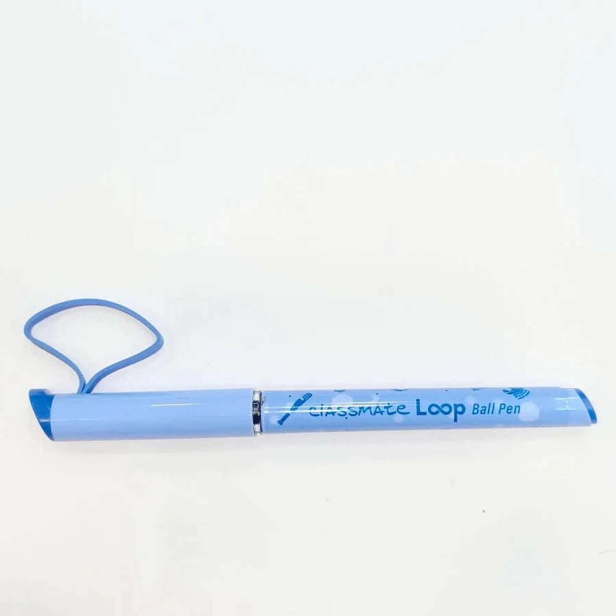 Classmate Loop Ball Pens | Smooth Writing 0.7 mm Blue Ball Pens