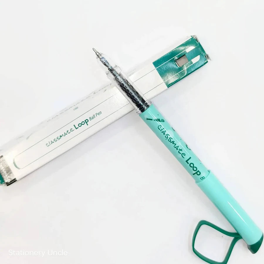 Classmate Loop Ball Pens | Smooth Writing 0.7 mm Blue Ball Pens