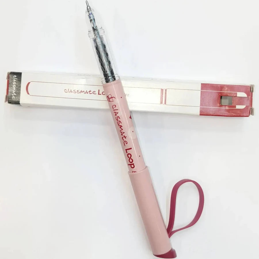 Classmate Loop Ball Pens | Smooth Writing 0.7 mm Blue Ball Pens