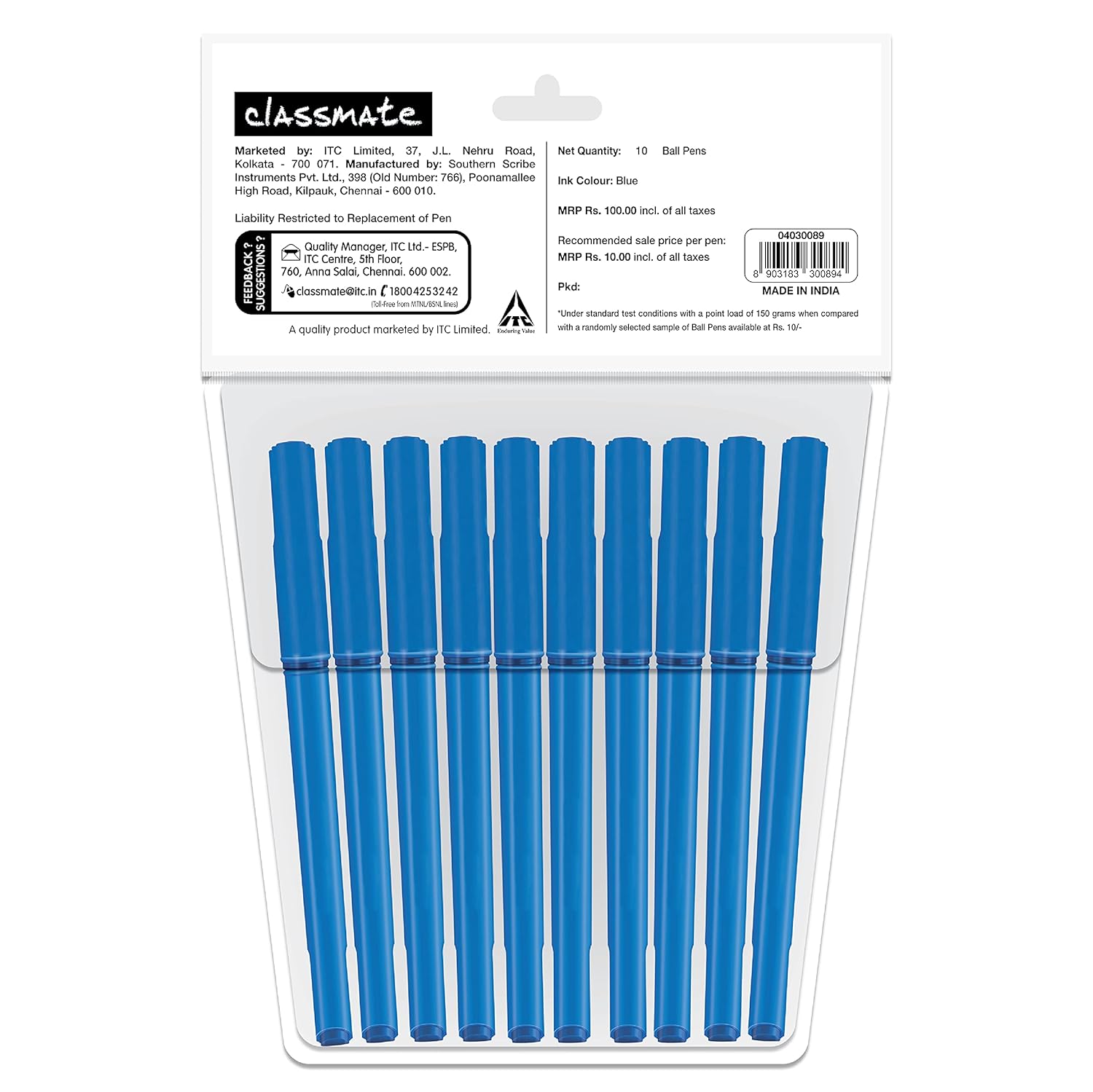 Classmate Octane Ball Pens | Smooth Writing Ball Pens