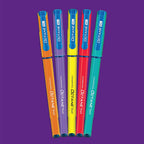 Classmate Octane Ball Colourfest Pens | Smooth Writing Pens Blue Pack of 10