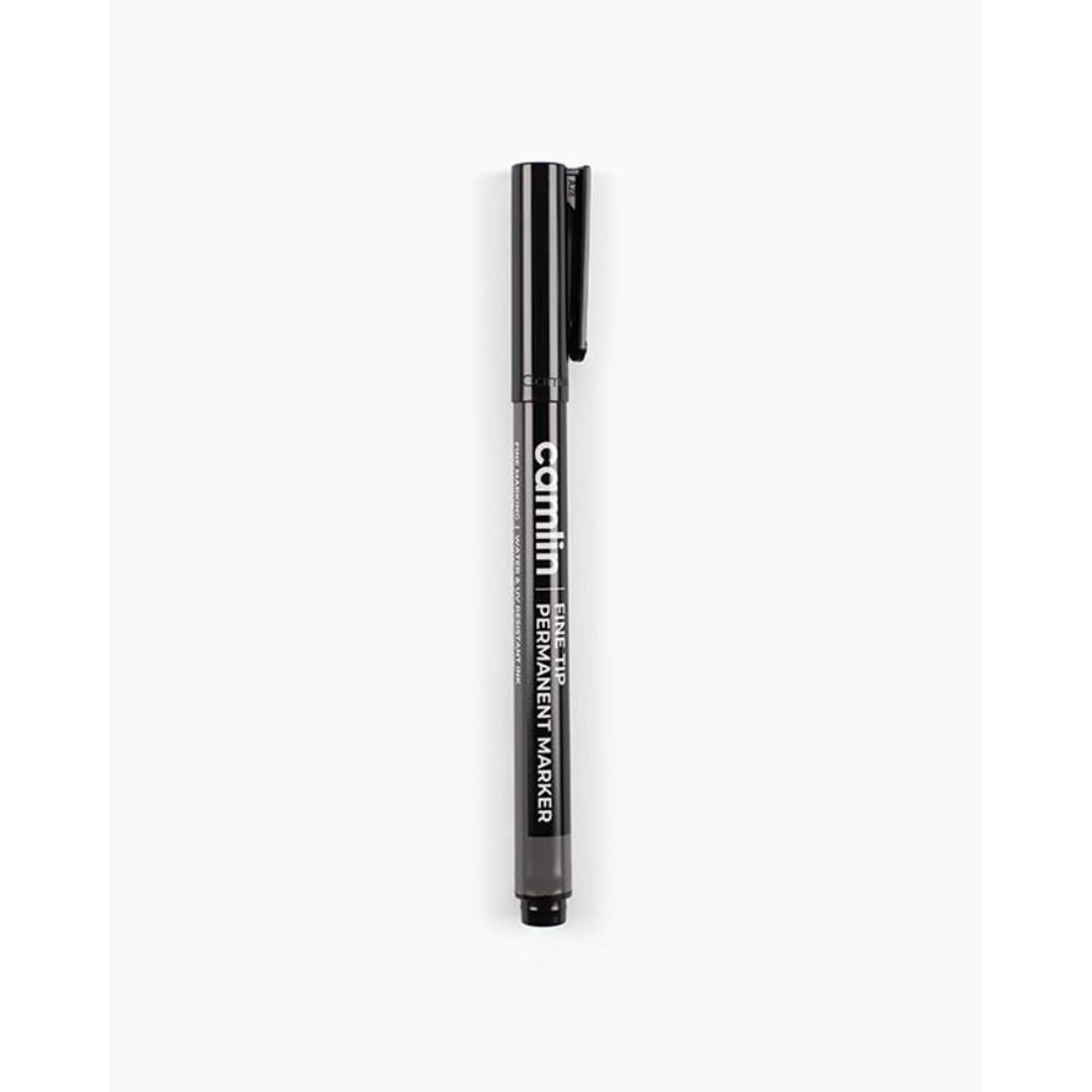 Camlin OHP Marker Pen | Black | Pack of 10