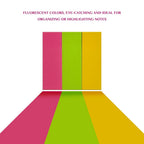 Cubic Prompt Sticky Notes – Multicolour Page Markers (Pack of 10)