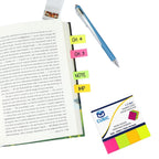 Cubic Prompt Sticky Notes – Multicolour Page Markers (Pack of 10)
