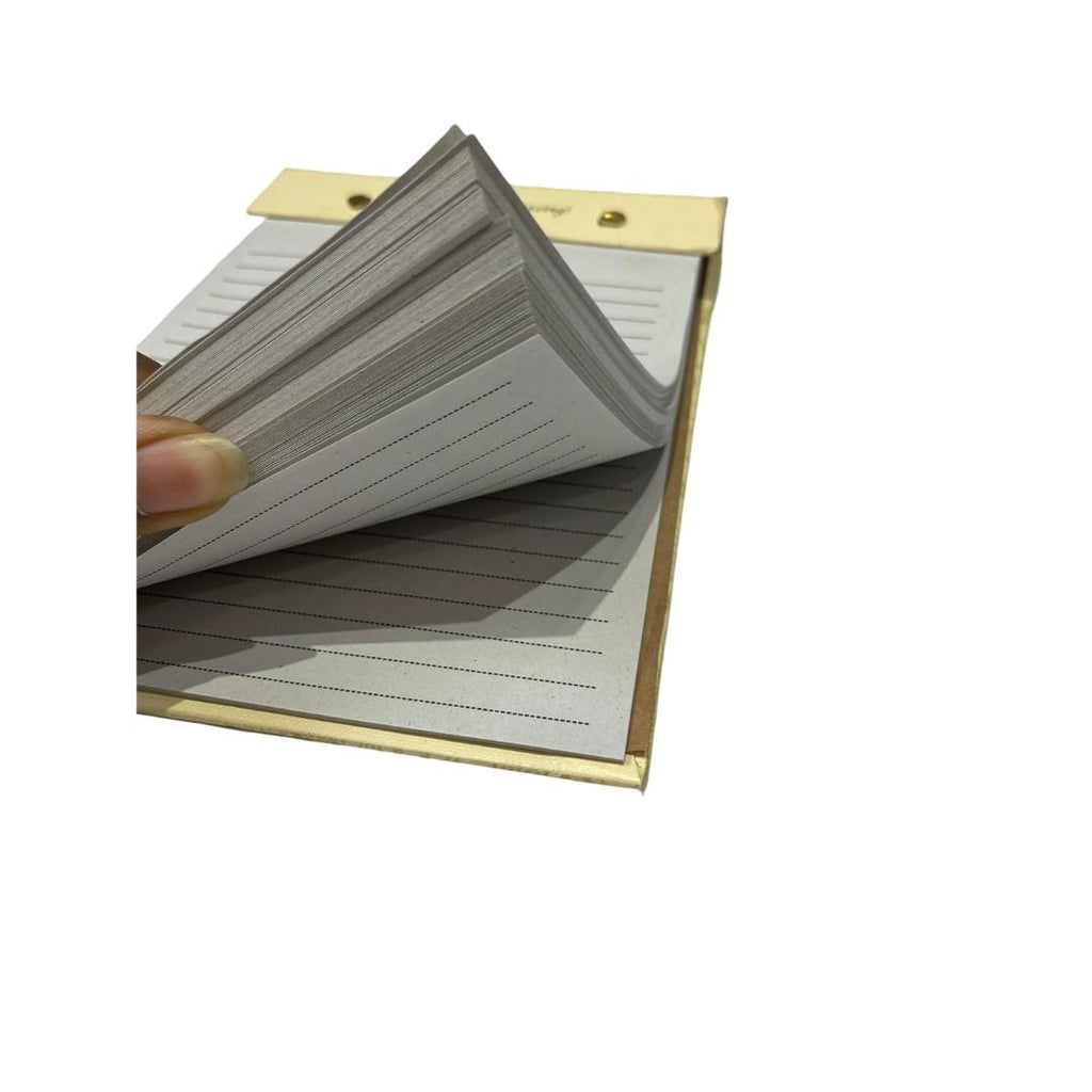 CUBIC Refillable Eco Notepad | Hardboard Cover | 19.5 × 14.5 cm