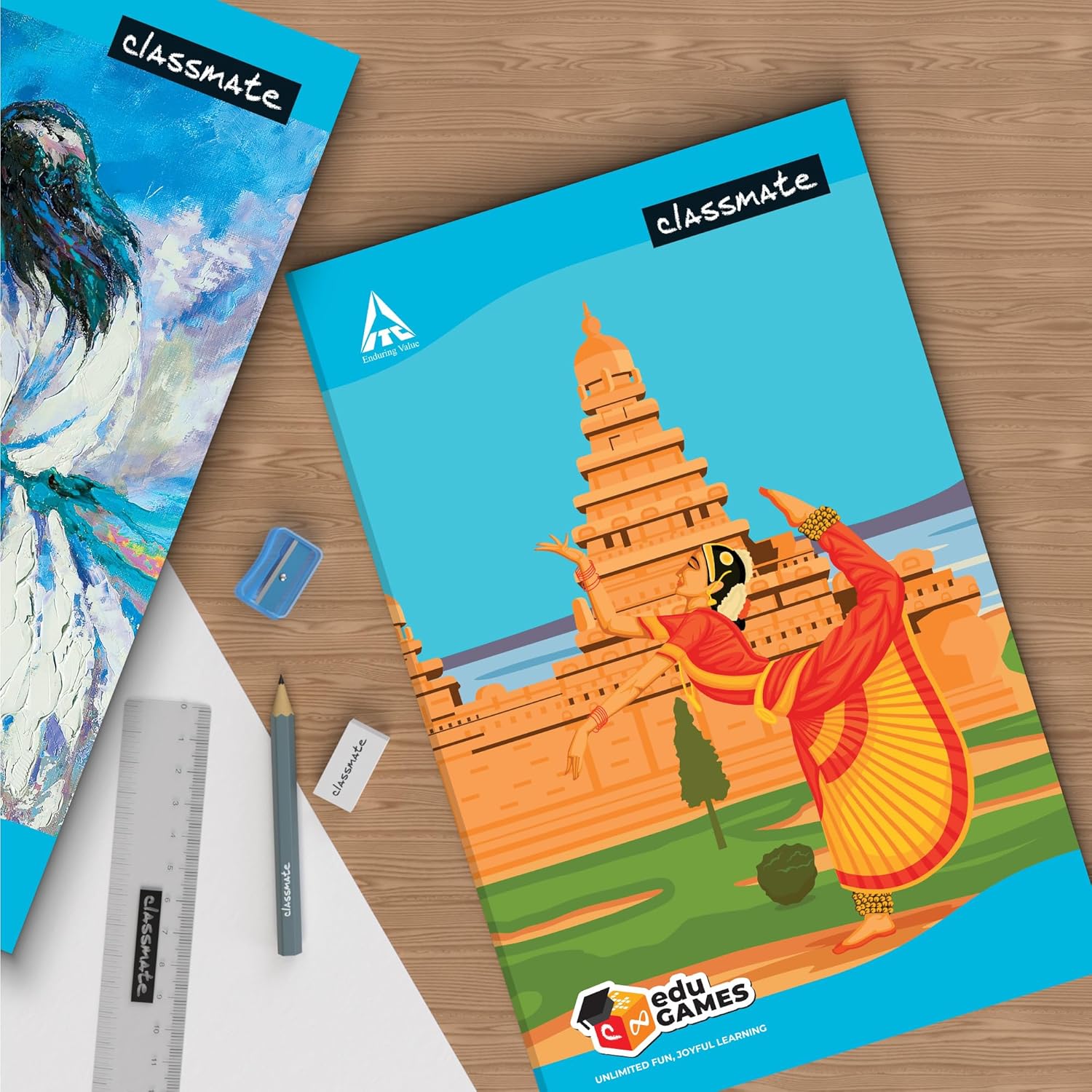 Classmate Single Line Soft Bound Longbook | 314 x 194 mm