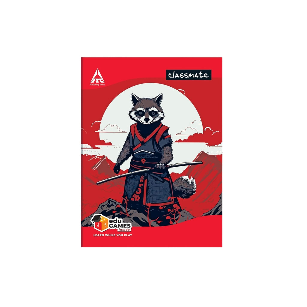 Classmate Single Line Interleaf Soft Bound Notebook | 240 x 180 mm