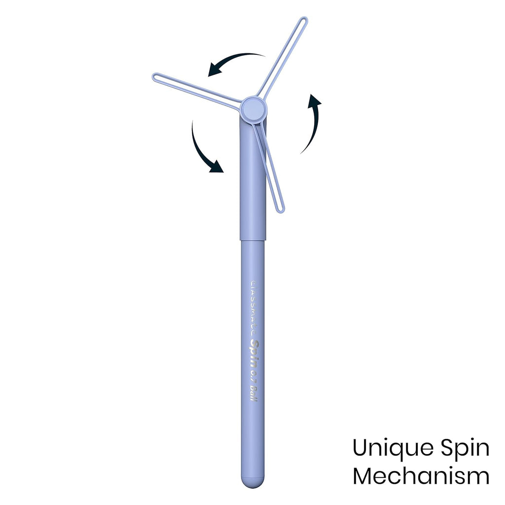 Classmate Spin Ball Pens | Smooth Writing 0.7 mm Ball Pens
