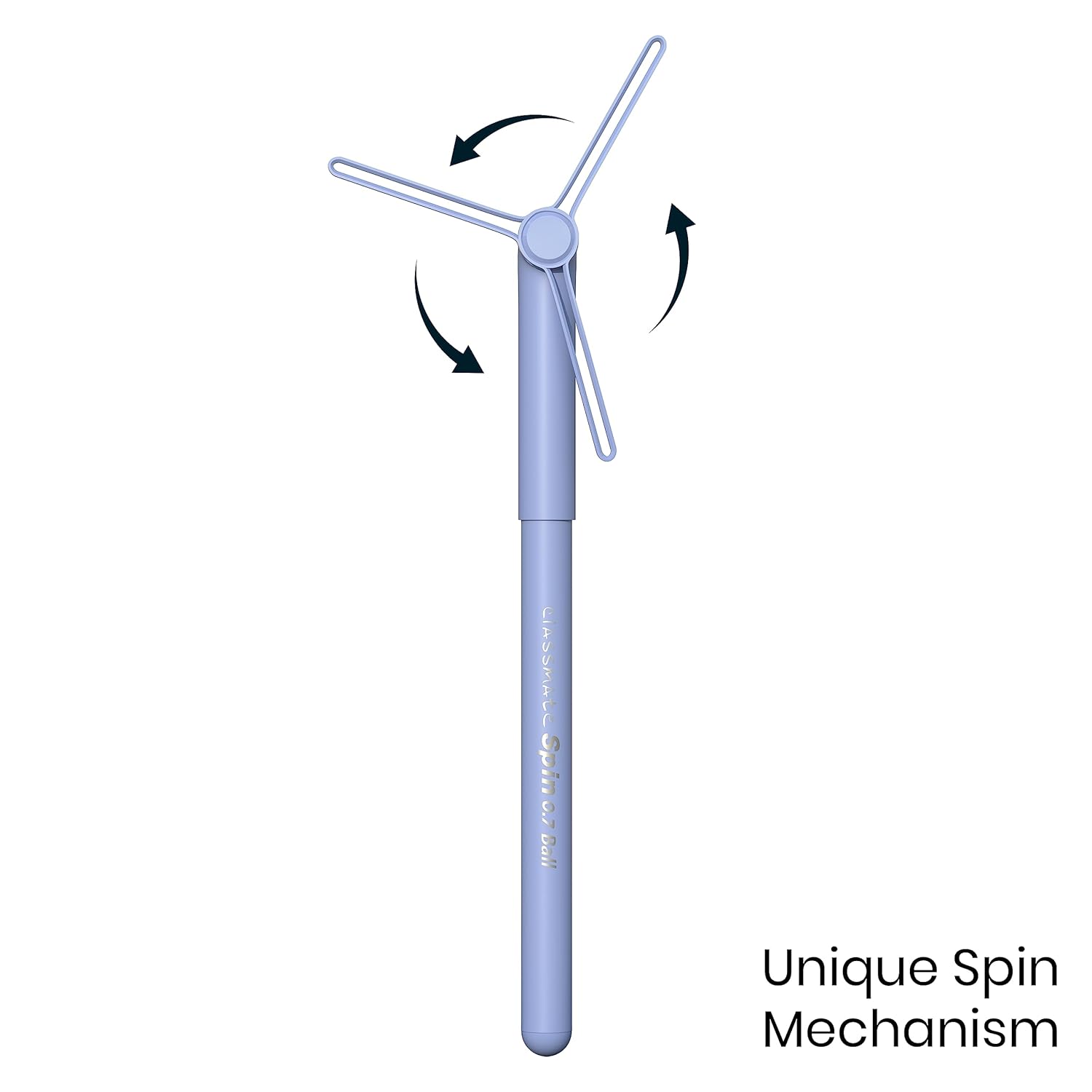 Classmate Spin Ball Pens | Smooth Writing 0.7 mm Ball Pens