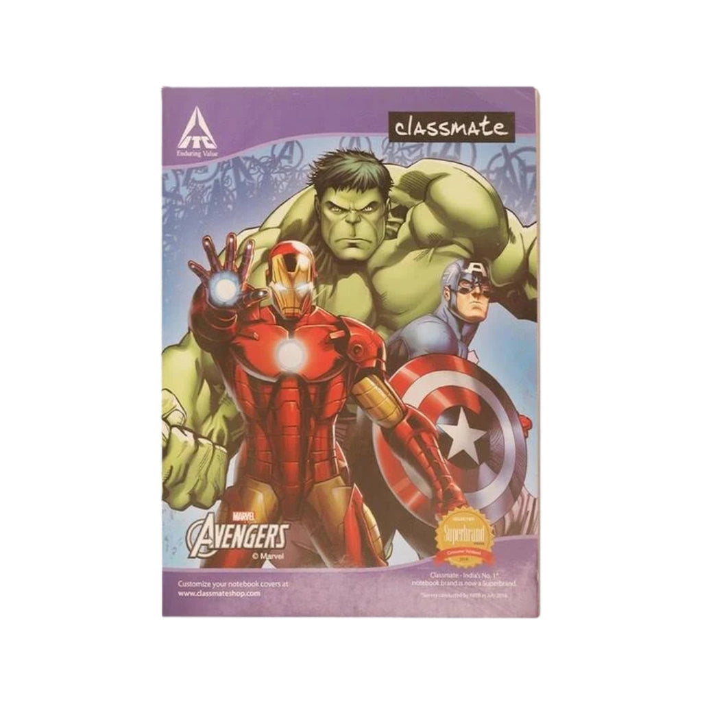 Classmate Unruled Hard Bound Notebook | 240 x 180 mm