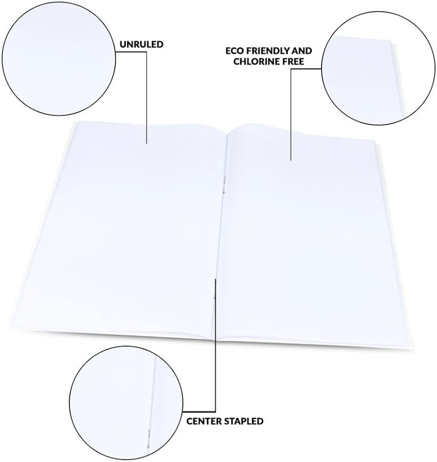 Classmate Unruled Hard Bound Notebook | 240 x 180 mm