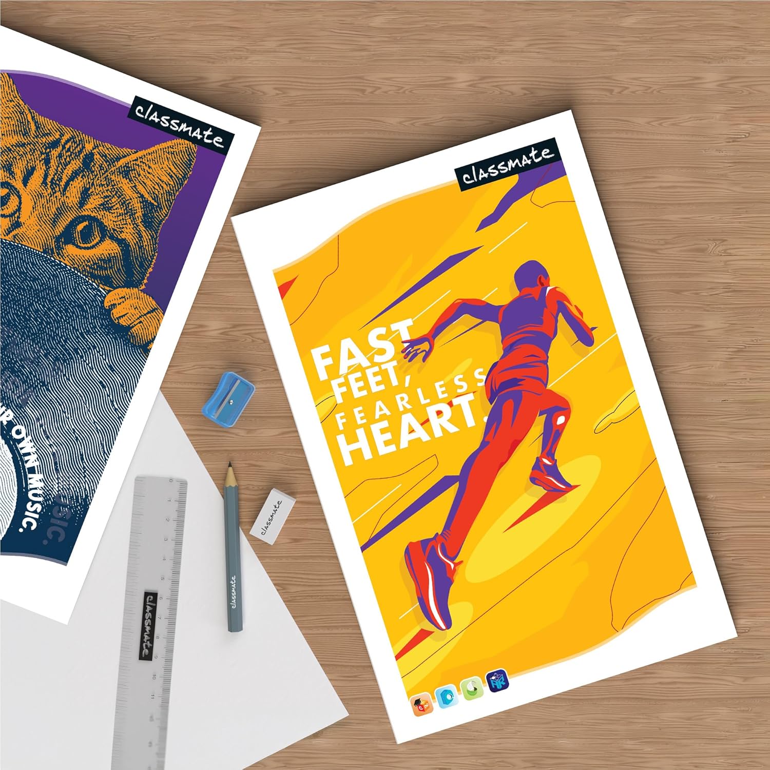 Classmate Longbook | Unruled | Hard Cover | 330 × 210 mm